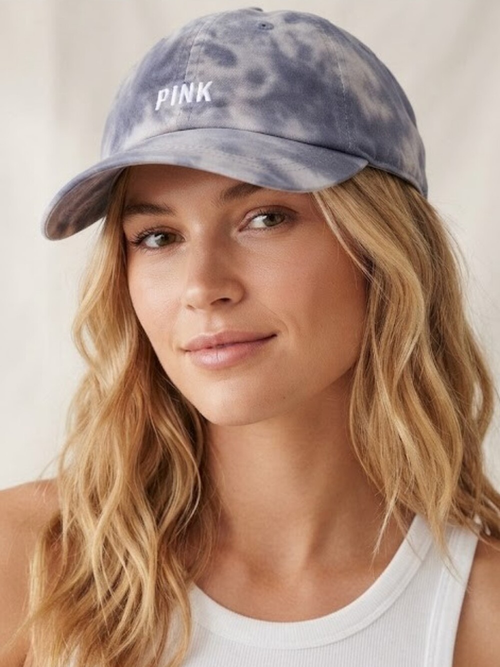 Victoria's Secret PINK Baseball Hat Cupid Blue Breeze One Size